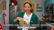 Vamos Hacer Que Nieve Queso La Cooquette GIF - Vamos Hacer Que Nieve Queso La Cooquette Haz Que Nieve GIFs