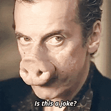 Peter Capaldi Doctor Punkrock GIF - Peter Capaldi Doctor Punkrock Is This A Joke GIFs