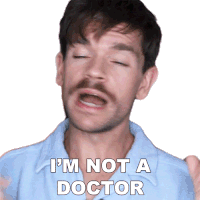 Im Not A Doctor Robin James Sticker - Im Not A Doctor Robin James Im Not Medically Trained Stickers