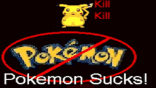 Pokemon Sucks Evaporate GIF - Pokemon Sucks Evaporate Pikachu GIFs