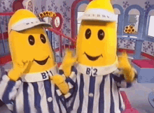 Bananas In Pyjamas Bananas In Pajamas GIF - Bananas In Pyjamas Bananas In Pajamas B1and B2 GIFs