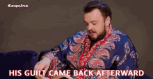 His Guilt Came Back Afterward Guilt GIF - His Guilt Came Back Afterward Guilt Guilty GIFs