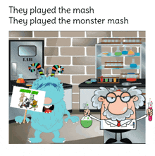 Monsster Mash Monster GIF - Monsster Mash Monster Gnome GIFs