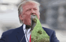 Donald Trump Spouting GIF - Donald Trump Spouting Poop GIFs