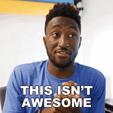 This Isn'T Awesome Marques Brownlee GIF - This Isn'T Awesome Marques Brownlee This Is Disappointing GIFs