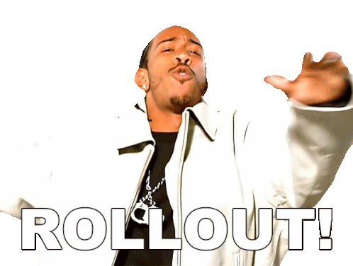 Rollout Ludacris Sticker - Rollout Ludacris Rollout My Business Song Stickers