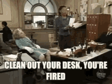 Youre Fired Clean Out Your Desk GIF - Youre Fired Clean Out Your Desk Brightling GIFs