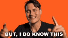 But I Do Know This Jeremiah Burton GIF - But I Do Know This Jeremiah Burton Donut Media GIFs