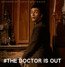 Doctor Who Bye GIF - Doctor Who Bye Outta Here GIFs