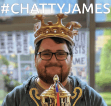 Chatty James Silly GIF