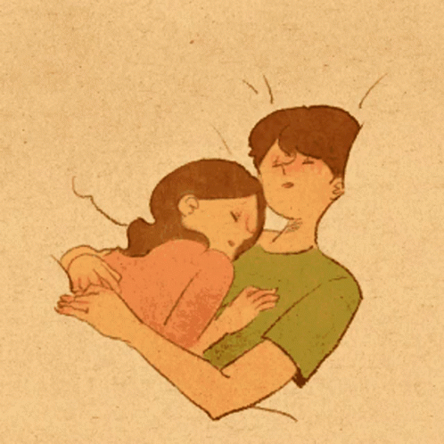 Cuddle Cartoon GIFs | Tenor