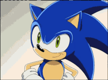 Sonic Okay Thumbs Up Thumbsup Blue Wave Rolling Speedy GIF