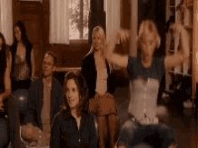Tina Fey Amy Poehler GIF - Tina Fey Amy Poehler Dance GIFs