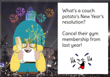 Gnome New Years Eve GIF