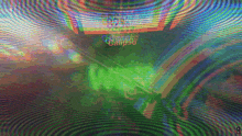 a colorful background with the word calypso on it
