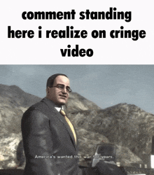 Comment Standing Here I Realize On Cringe Videos GIF - Comment Standing Here I Realize On Cringe Videos GIFs
