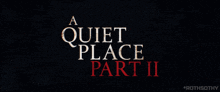 A Quiet Place Part Ii 2021 GIF