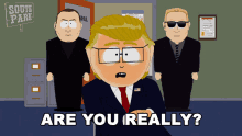 are you really president garrison mr garrison south park do you really mean that