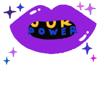 Our Power Our Voice Our Vote Sticker - Our Power Our Voice Our Power Our Voice Stickers