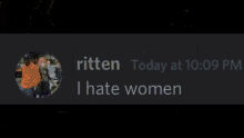 Ritten Sexist GIF - Ritten Sexist Hate Women GIFs