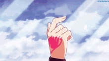 Fairy Tail Always Watching GIF - Fairy Tail Always Watching Handsign GIFs