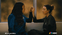 Staring At Each Other Maggie Lockwood GIF