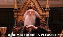 Dumbledore Applause GIF - Dumbledore Applause Harry Potter GIFs