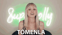 Tomenla Superholly GIF