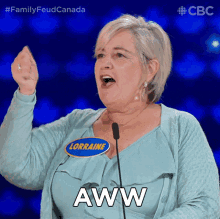 Aww Lorraine GIF - Aww Lorraine Family Feud Canada GIFs