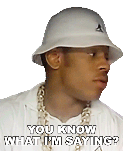 You Know What Im Saying Ll Cool J Sticker - You Know What Im Saying Ll Cool J James Todd Smith Stickers