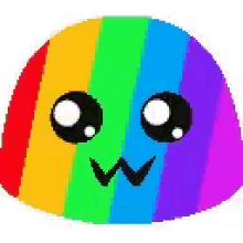 Rainbow Smile GIF - Rainbow Smile Emoji GIFs