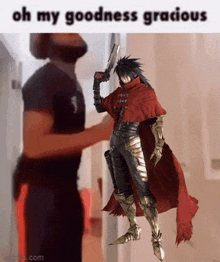 Oh My Goodness Gracious Vincent Valentine GIF - Oh My Goodness Gracious Vincent Valentine Vincent GIFs