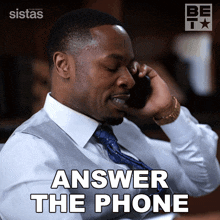 Answer The Phone Gary Marshall Borders GIF - Answer The Phone Gary Marshall Borders Sistas GIFs