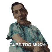 I Care Too Much Ian Sticker - I Care Too Much Ian Sean Towgood Stickers
