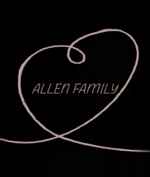 Allen Family Love GIF - Allen Family Love Heart GIFs