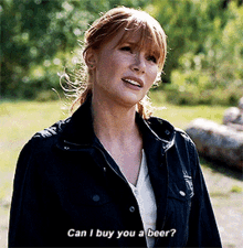 Jurassic World Claire Dearing GIF - Jurassic World Claire Dearing Can I Buy You A Beer GIFs