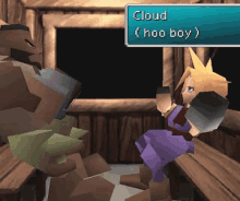 Final Fantasy Vii Cloud GIF - Final Fantasy Vii Cloud Hoo Boy GIFs