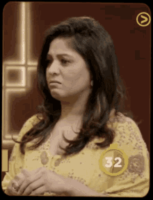Not Happy Sad Face GIF - Not Happy Sad Face Sunidhi Chauhan GIFs