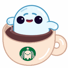 Coffee Ghost GIF - Coffee Ghost Relax GIFs