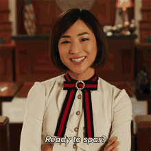 Ready To Spar Amber Wood Lutz GIF - Ready To Spar Amber Wood Lutz The Good Fight GIFs