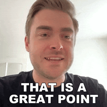 That Is A Great Point Lewis Jackson GIF - That Is A Great Point Lewis Jackson That'S An Interesting Argument GIFs