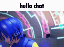 Kaito Kaito Vocaloid GIF - Kaito Kaito Vocaloid Hello Chat GIFs