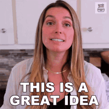 This Is A Great Idea Emily Brewster GIF - This Is A Great Idea Emily Brewster Food Box Hq GIFs