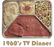 dinner tv dinner then and now