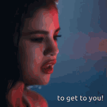 Selena Selena Gomez GIF - Selena Selena Gomez To Get To You GIFs