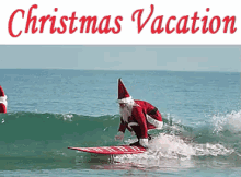 Christmas Vacation GIF - Christmas Vacation Santa Claus Beach GIFs