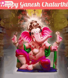 Happy Ganesh Chaturthi Gif GIF - Happy Ganesh Chaturthi Gif Ganesh Chaturthi Wishes GIFs