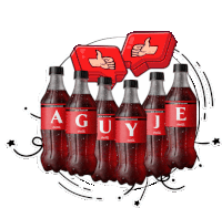 Aguyje Coca Cola Sticker - Aguyje Coca Cola Juntos Para Algo Mejor Stickers