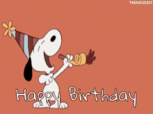 Happy Birthday Snoopy GIF - Happy Birthday Snoopy Its Your Birthday GIFs