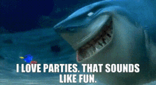 Finding Nemo Dory GIF - Finding Nemo Dory I Love Parties GIFs